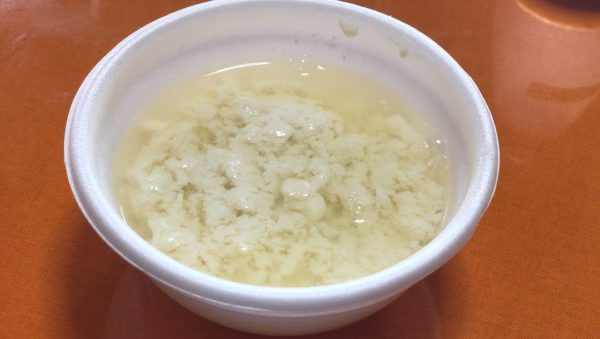 ゆし豆腐をいただく